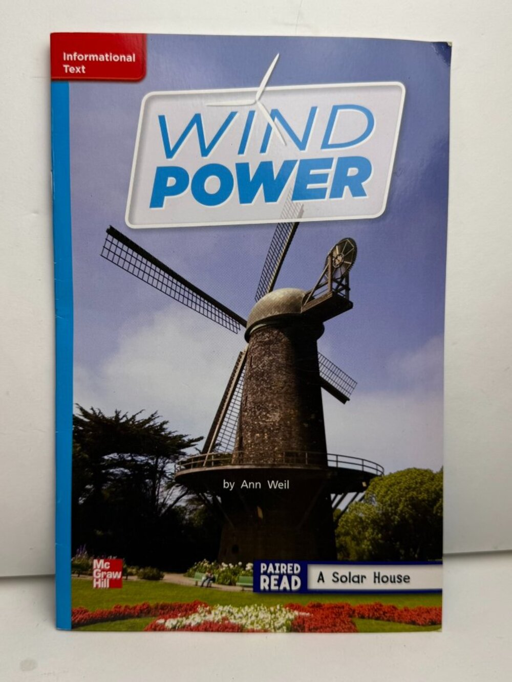 McGraw Hill Wind Power By Ann Weil Grade 2 Science Paired Read Leveled Reader